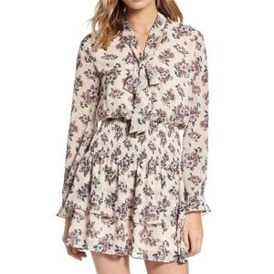 🦄Moon River Cinch Waist Floral Dress